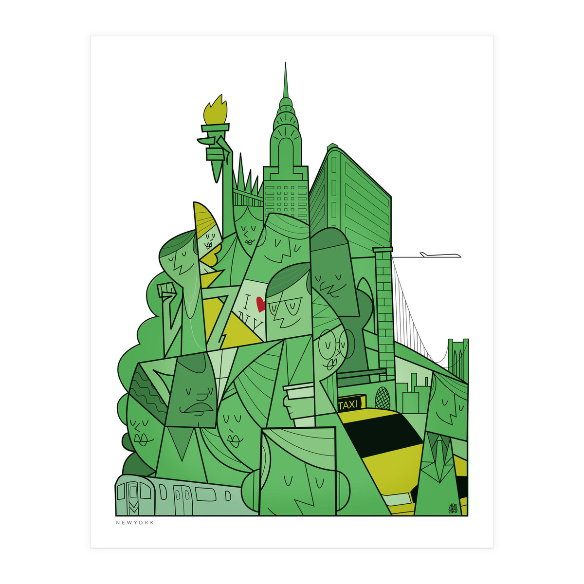 New York (Print Only)