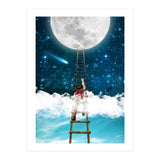 Reach For The Moon (Print Only) thumbnail