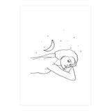 The Moon & The Stars Would Follow Her Wherever She Would Go (Print Only) thumbnail