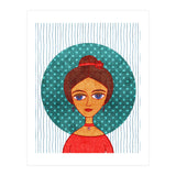 The girl in red (Print Only) thumbnail