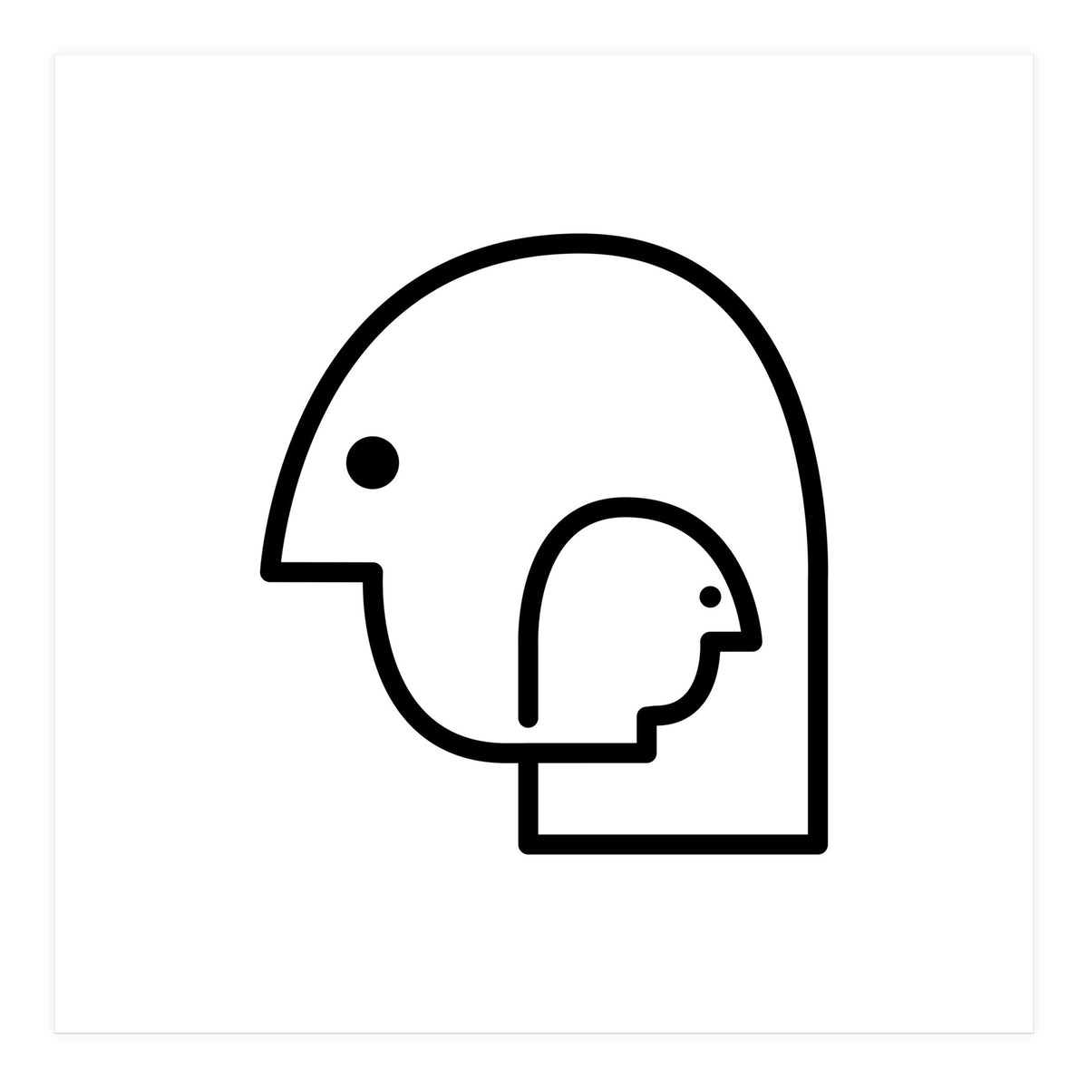 Double Head_White (Print Only)