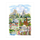Washington District of Columbia Illustration (Print Only) thumbnail