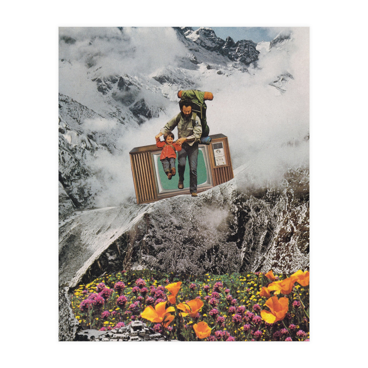 Turn Off The Tv And Go Outside (Print Only)