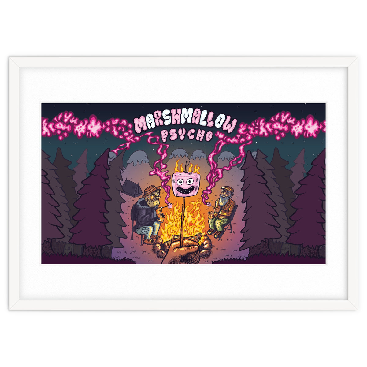 Marshmallow Psycho 12.3% ABV Bourbon Barrel Aged Marshmallow Stout