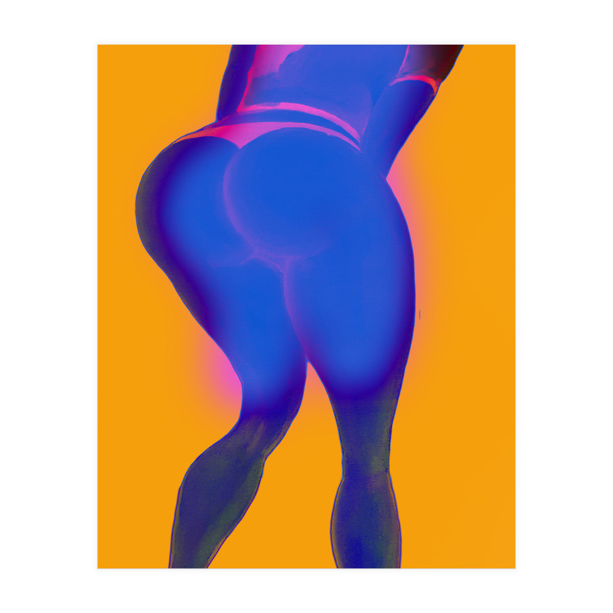 Chica Sensual 2 B2 (Print Only)