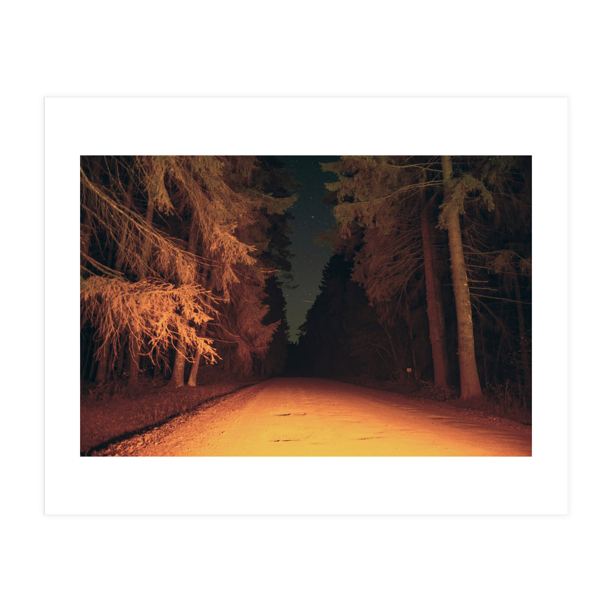 Serial Killer on His Way Home (Print Only)