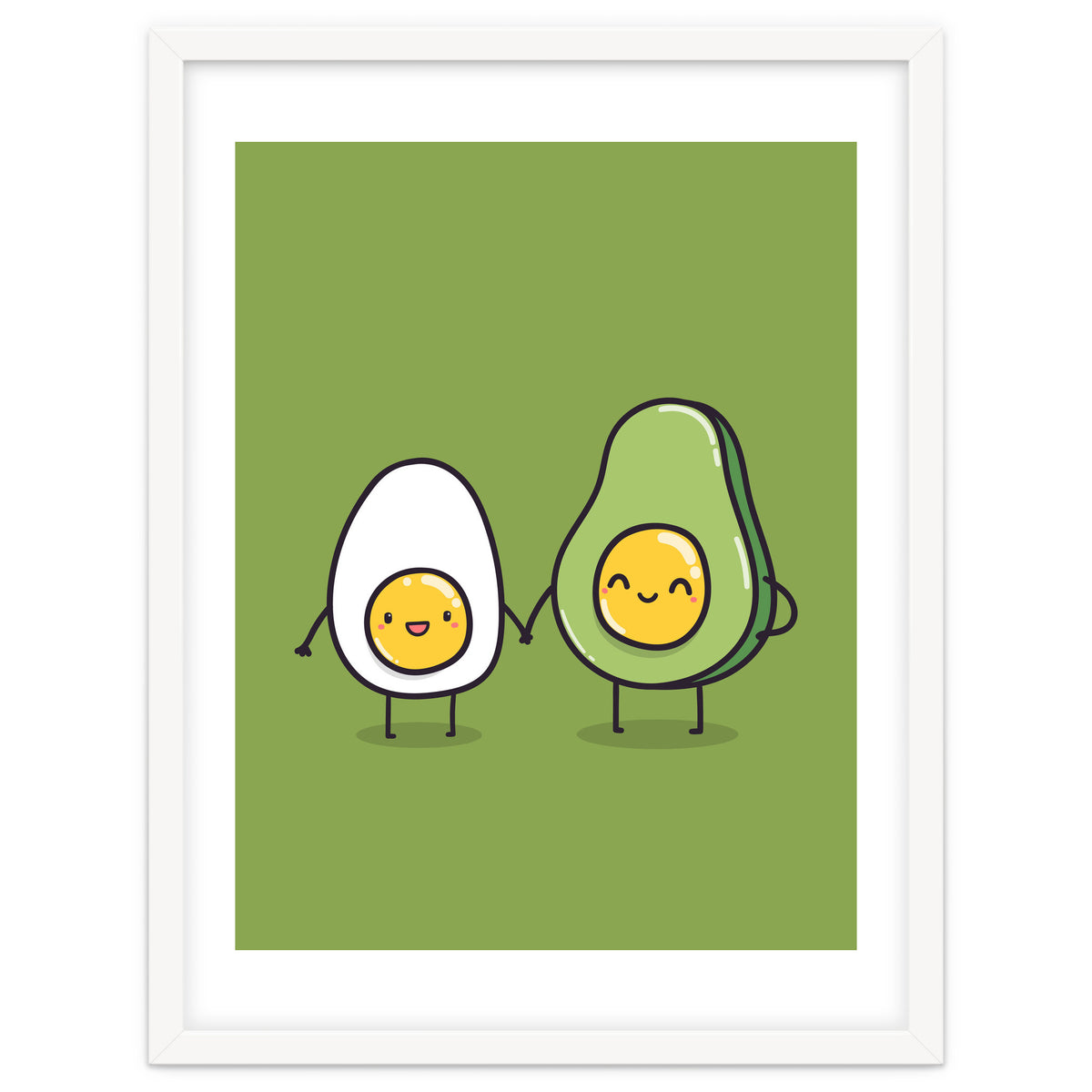 Egg Avocado best friends