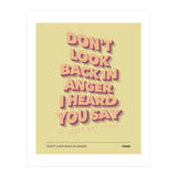 Oasis - Don't Look Back In Anger (Print Only) thumbnail