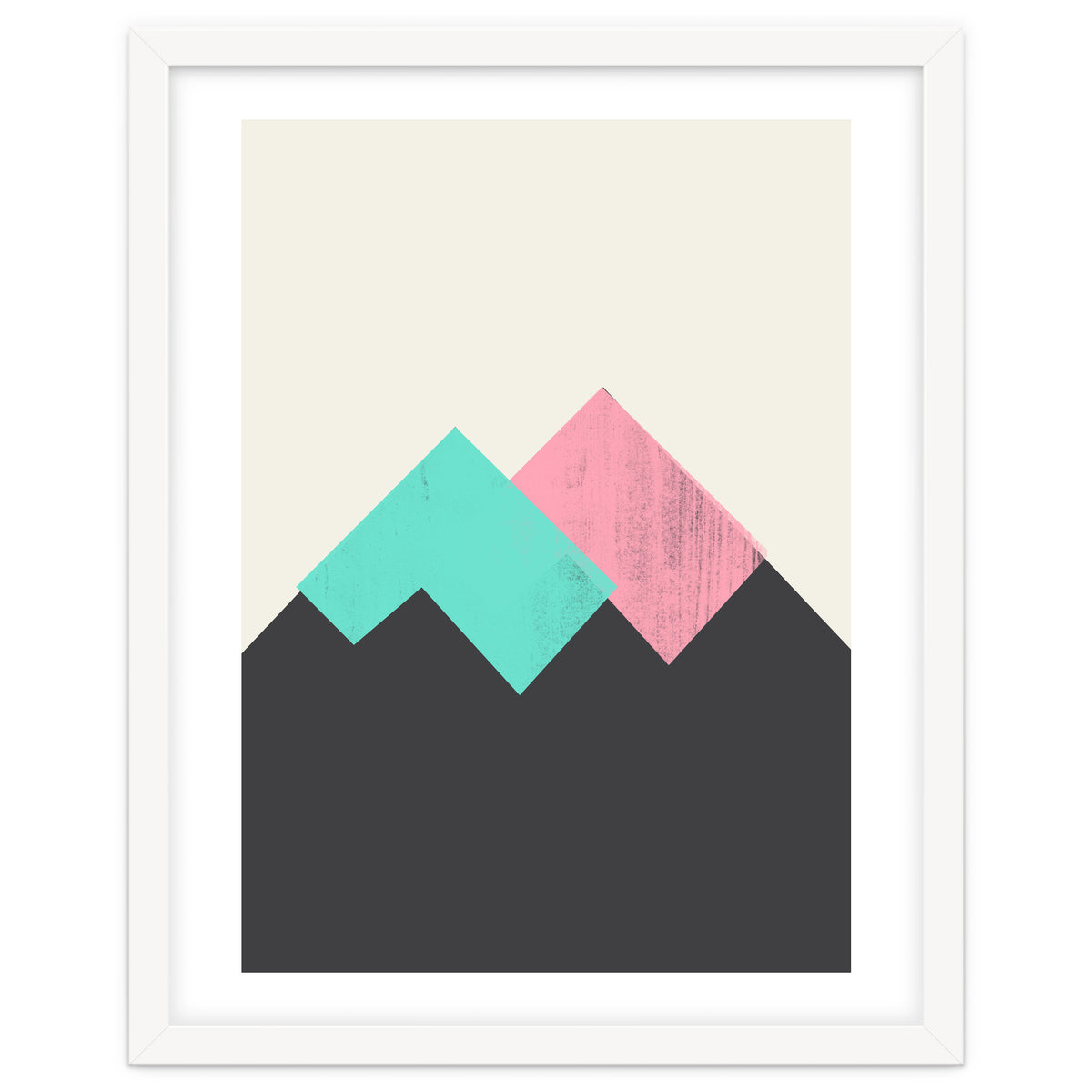 Pastel Mountains I
