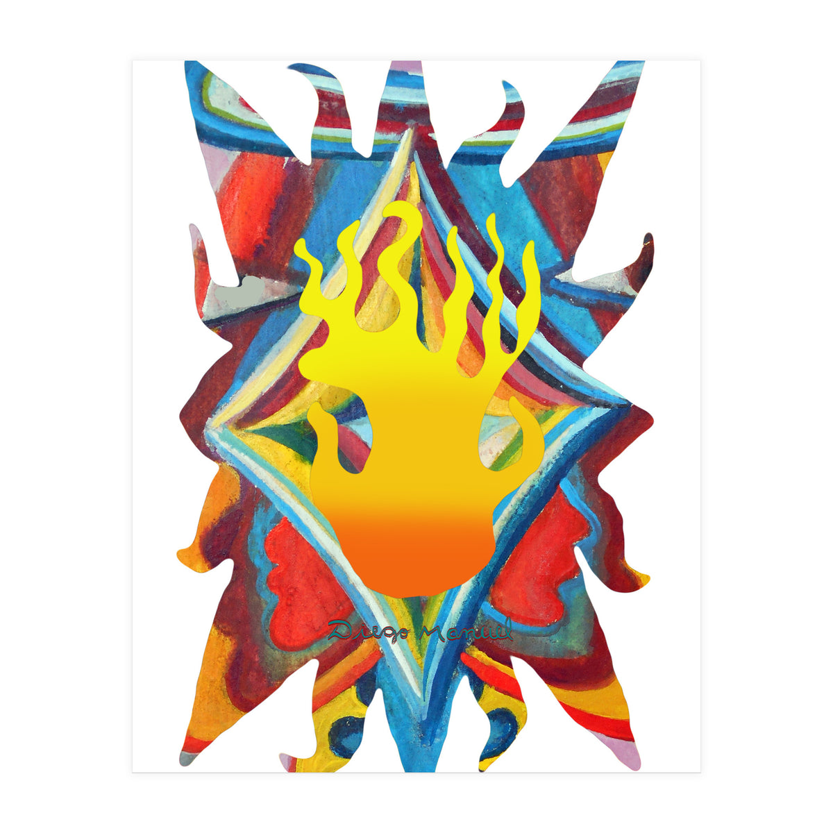 Fuego 13 Copia (Print Only)