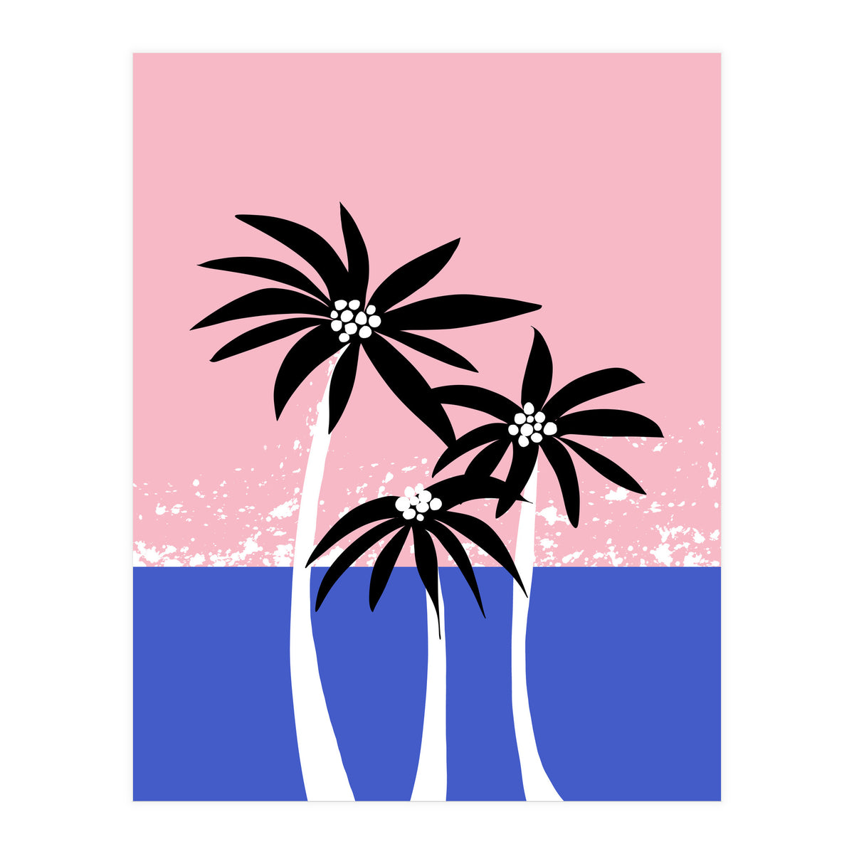 Sweet palm trees (Print Only)