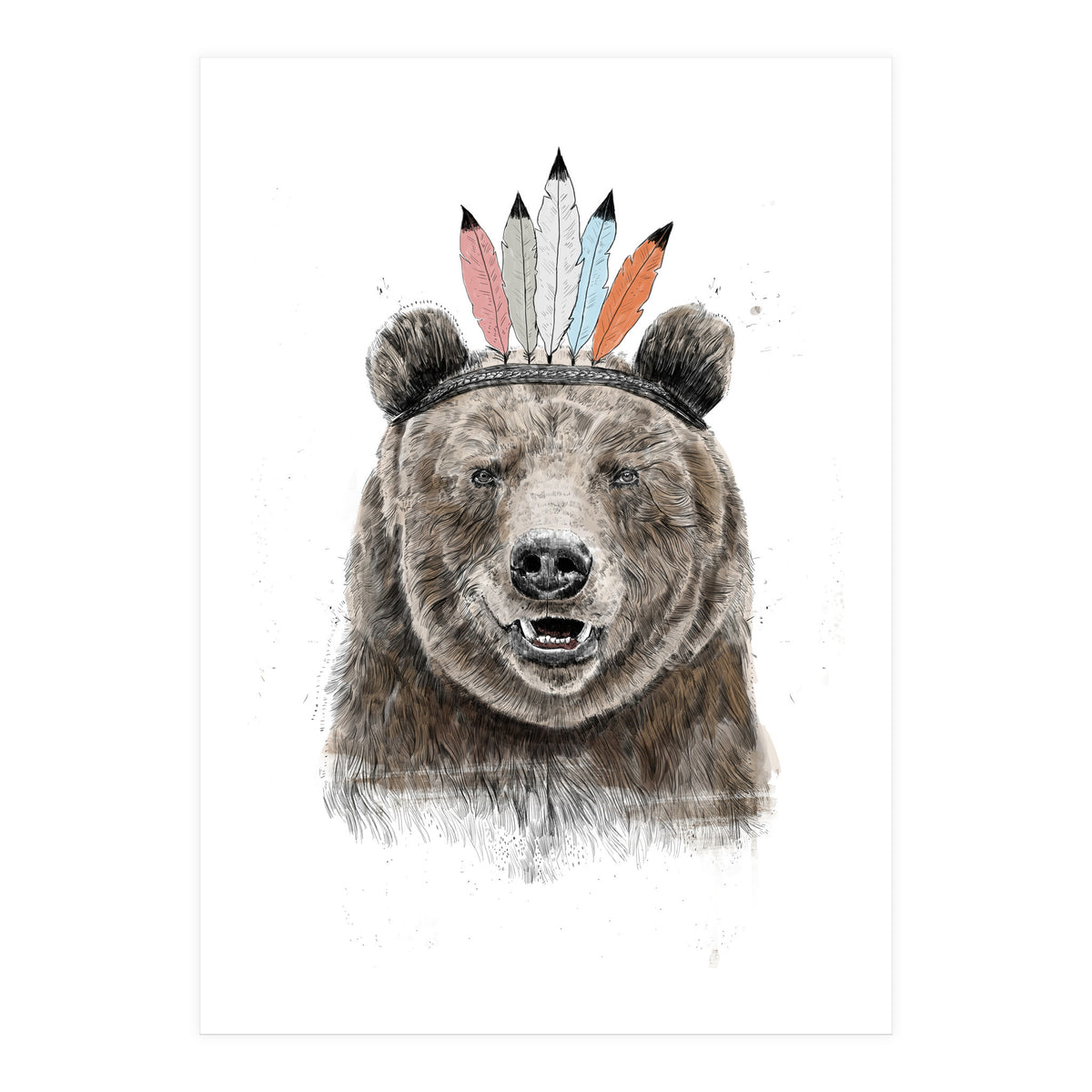 Festival Bear (Print Only)