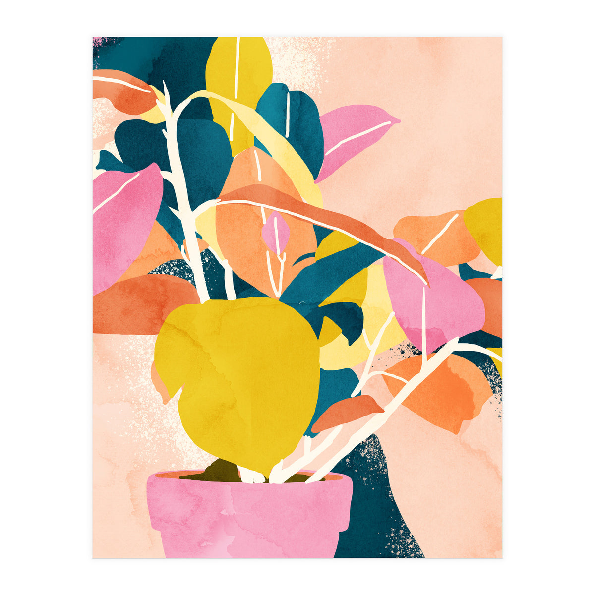 Nature Always Wears The Colors Of The Spirit (Print Only)