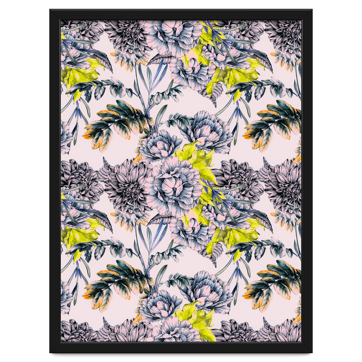 Flowering blooming in pink