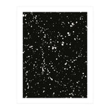 Paint Splatter on Black Background (Print Only) thumbnail