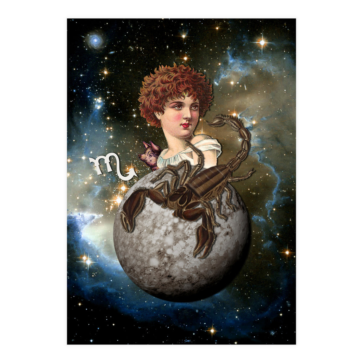 Scorpio Zodiac Sign (Print Only)