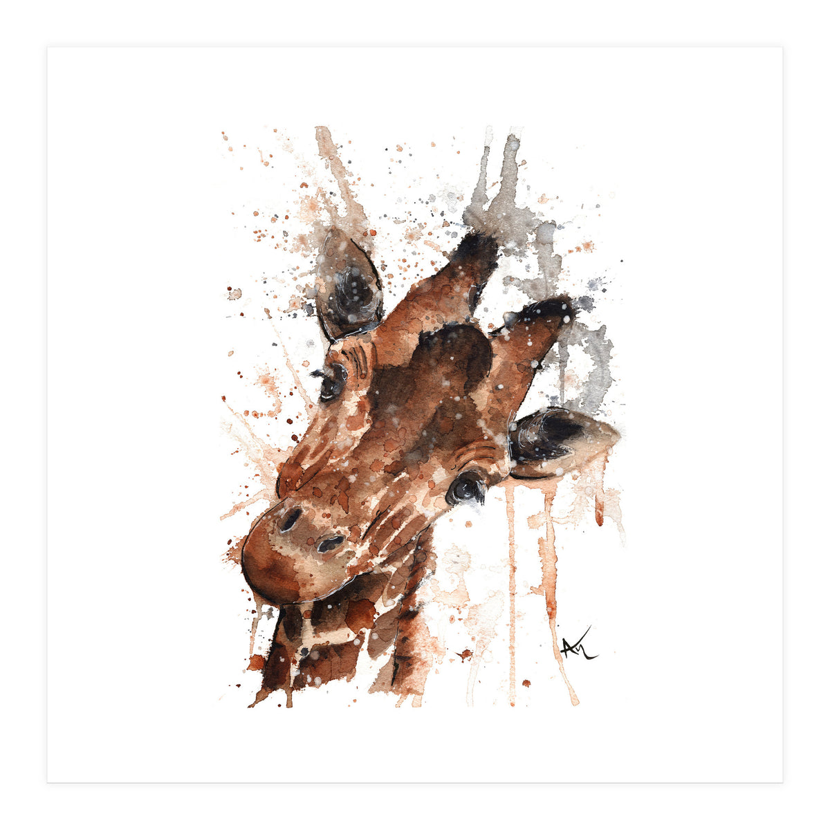Giraffe- Wildlife Collection (Print Only)