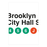 Vignelli's Subway Sign (Print Only) thumbnail
