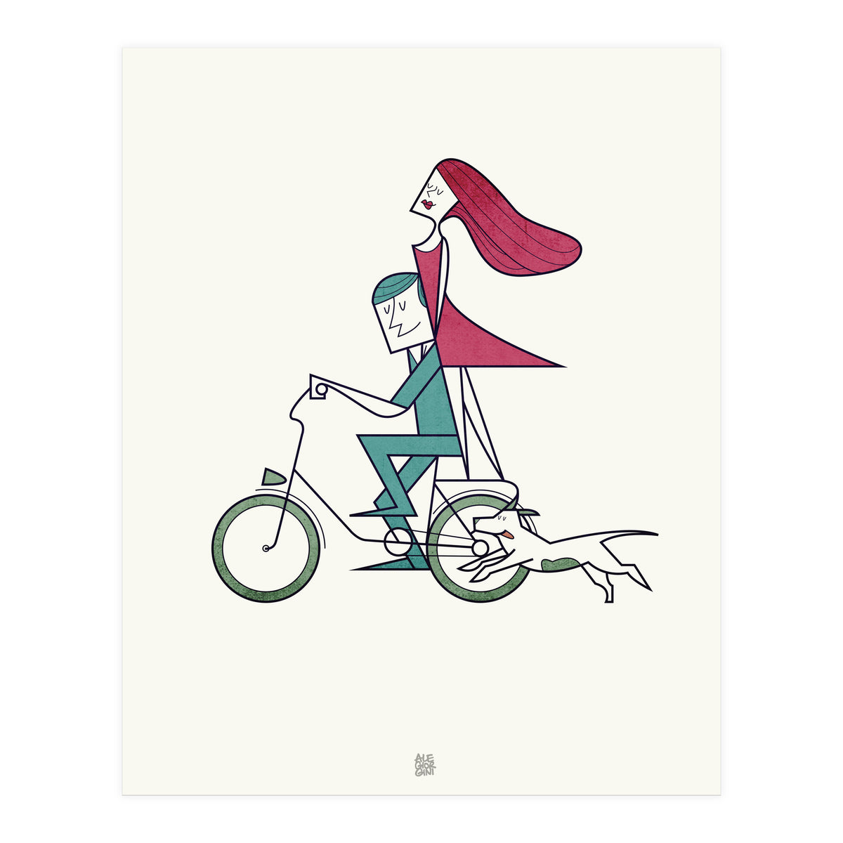 Faster Than The Wind (Print Only)