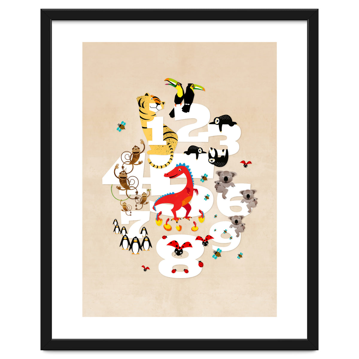 One Two Three Animals