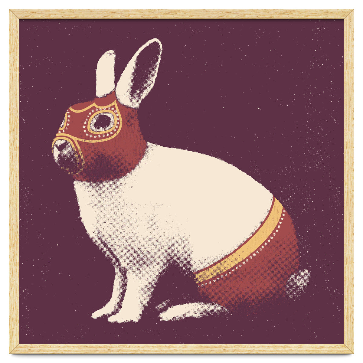 Rabbit Wrestler Square