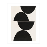 ABSTRACT AND GEOMETRIC SHAPES 04BW (Print Only) thumbnail