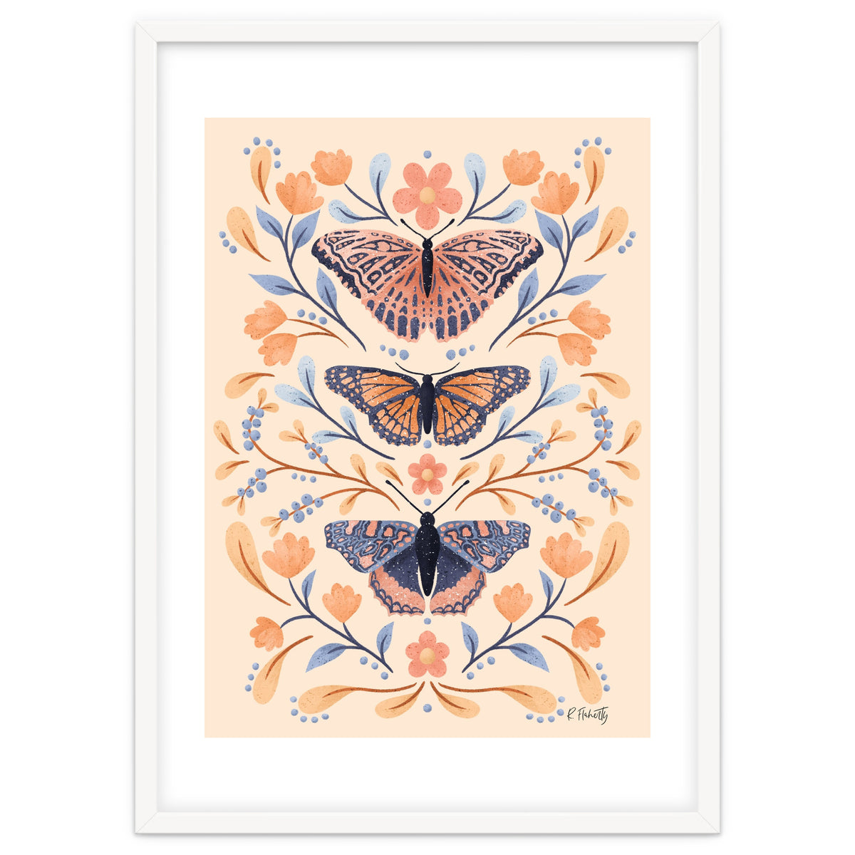 Floral Butterflies