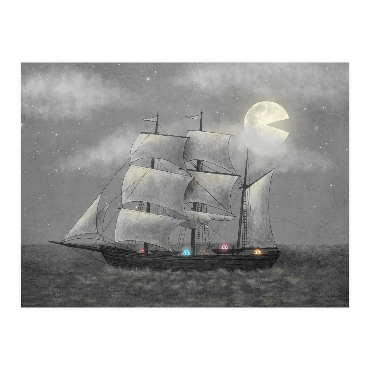 Ghost Ship (Print Only)