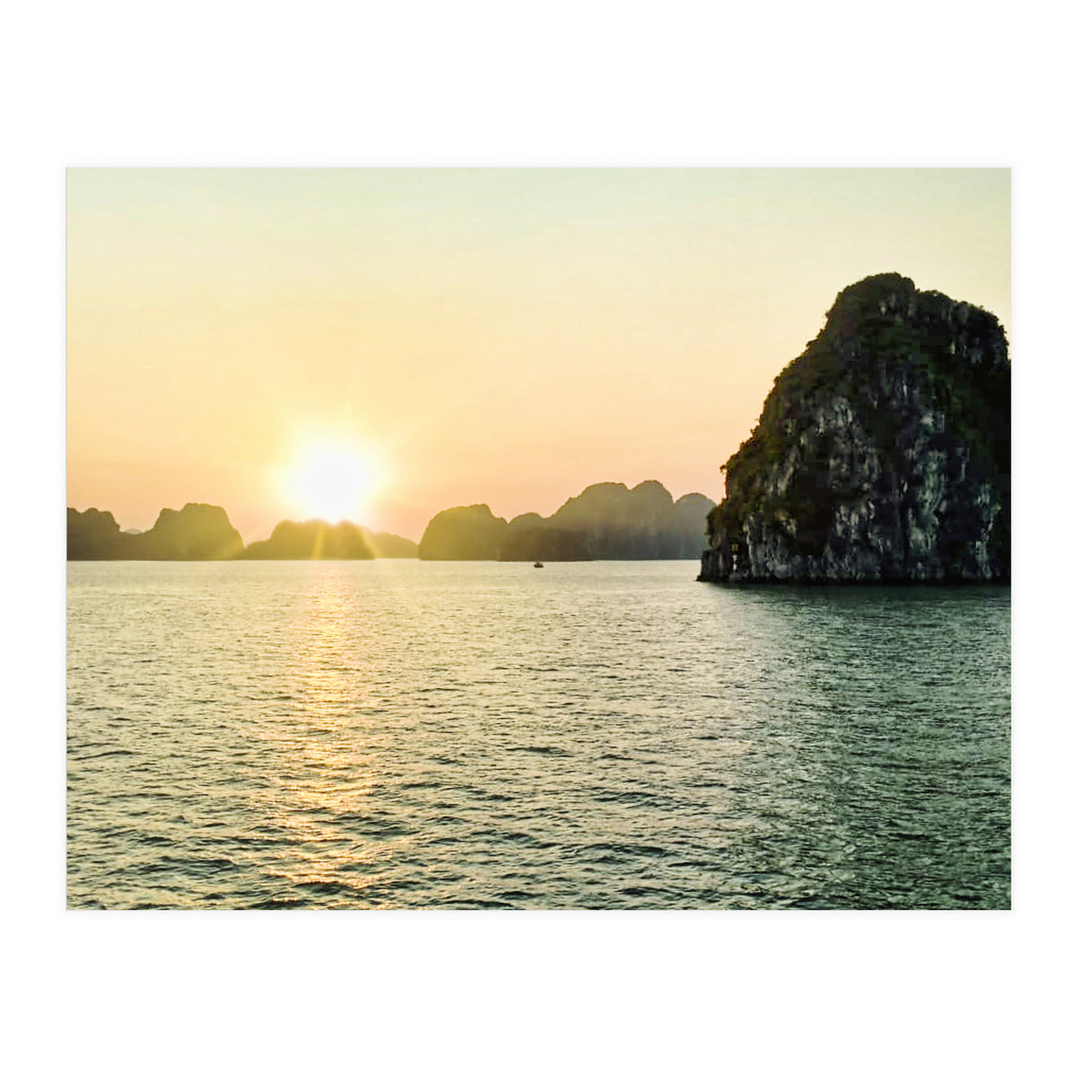 Sunset, Halong Bay (Print Only)