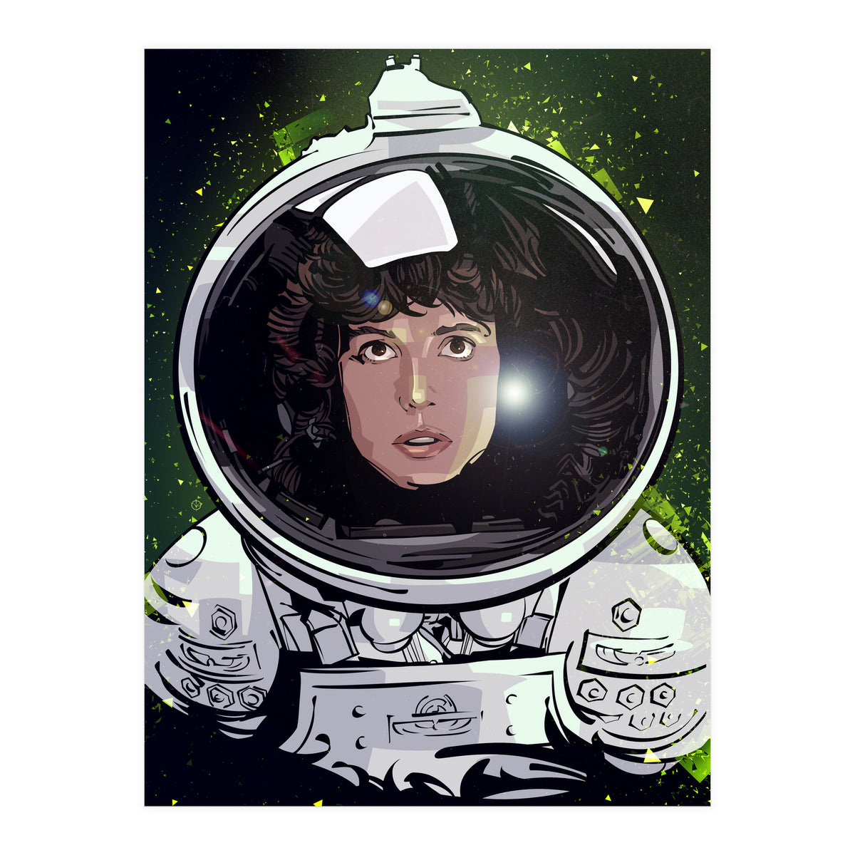 Ellen Ripley Alien (Print Only)