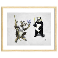 Donkey Xote And Sancho Panda