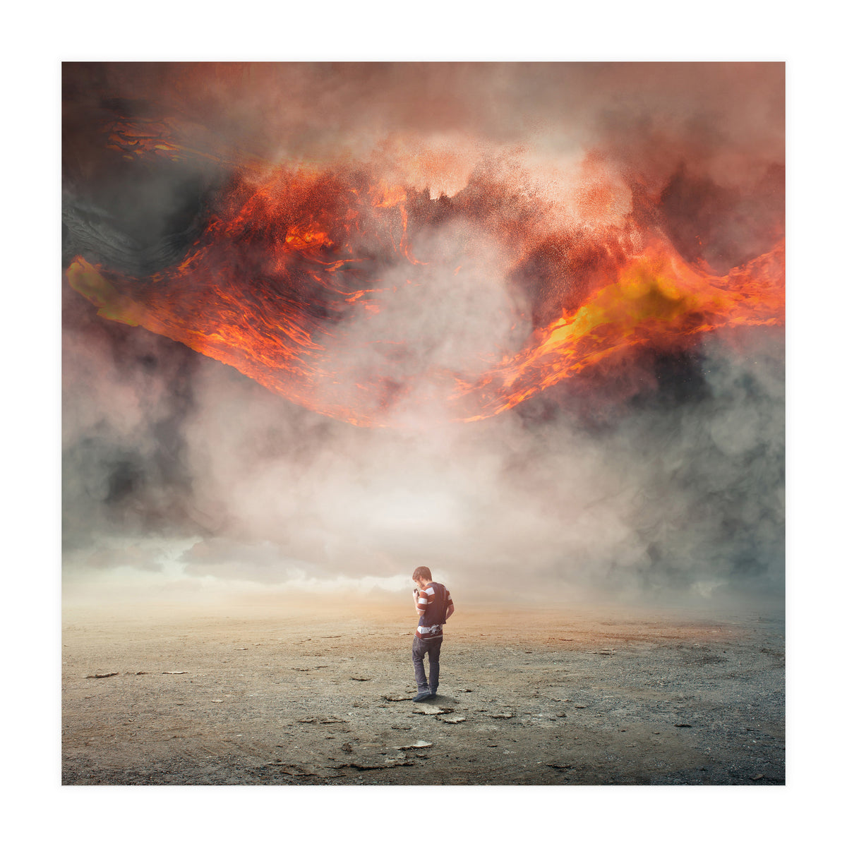 Last Cigarette Blow Up (Print Only)