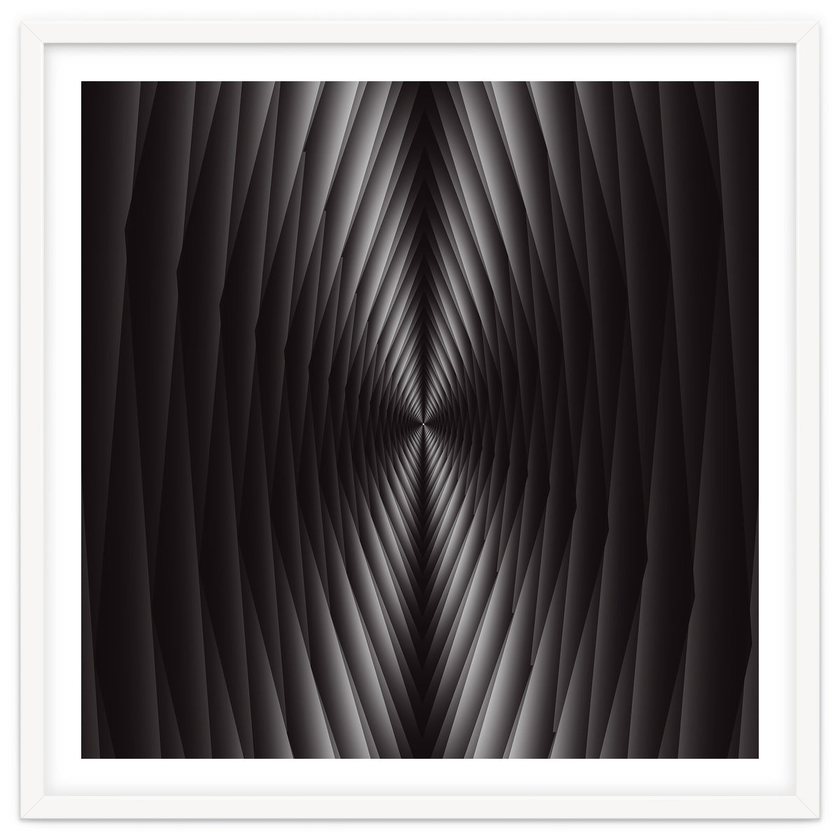 Monochrome Spiral Background