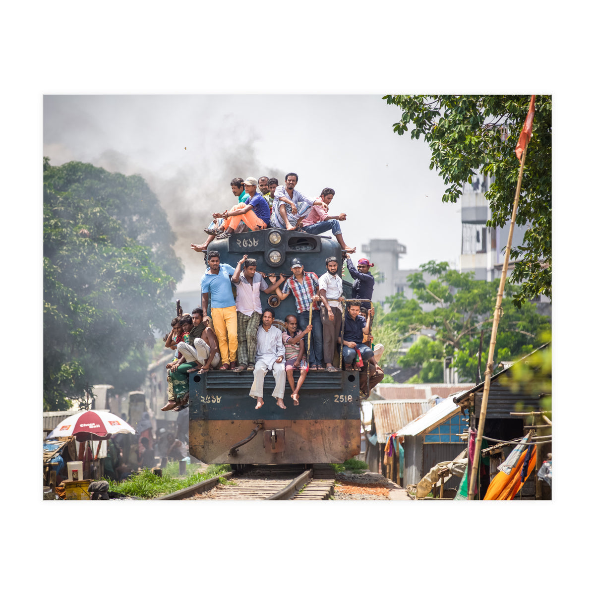 Train in the Kitchen (Print Only)