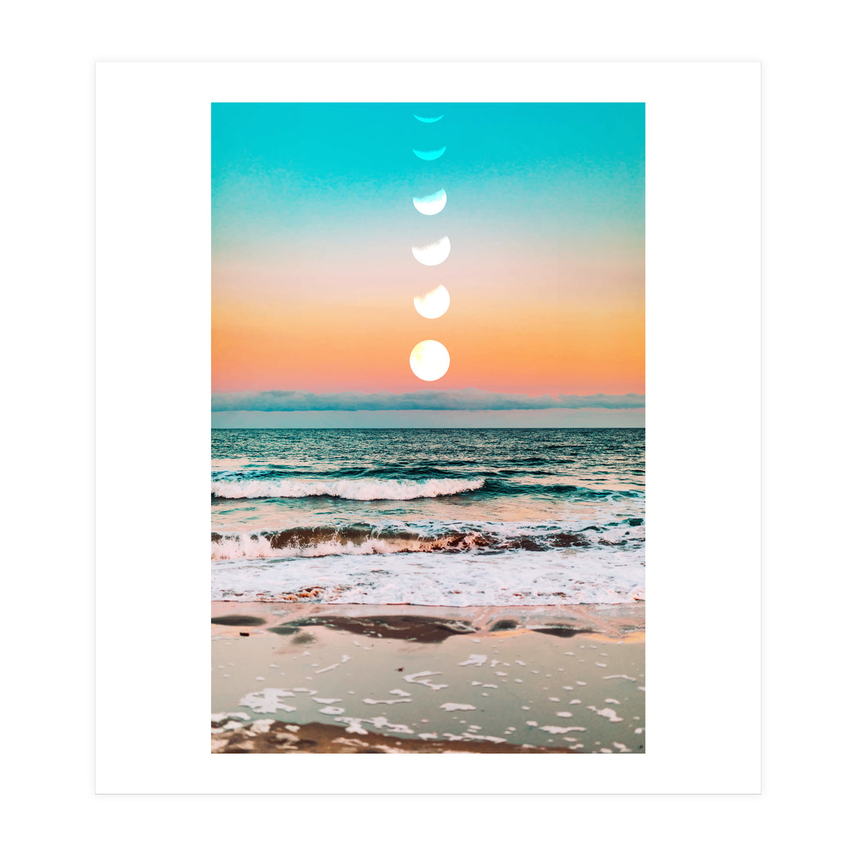 Beach Moon (Print Only)