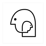 Double Head_White (Print Only) thumbnail