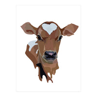 Cow with Heart (Print Only)