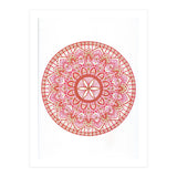 Red & Gold Mandala (Print Only) thumbnail