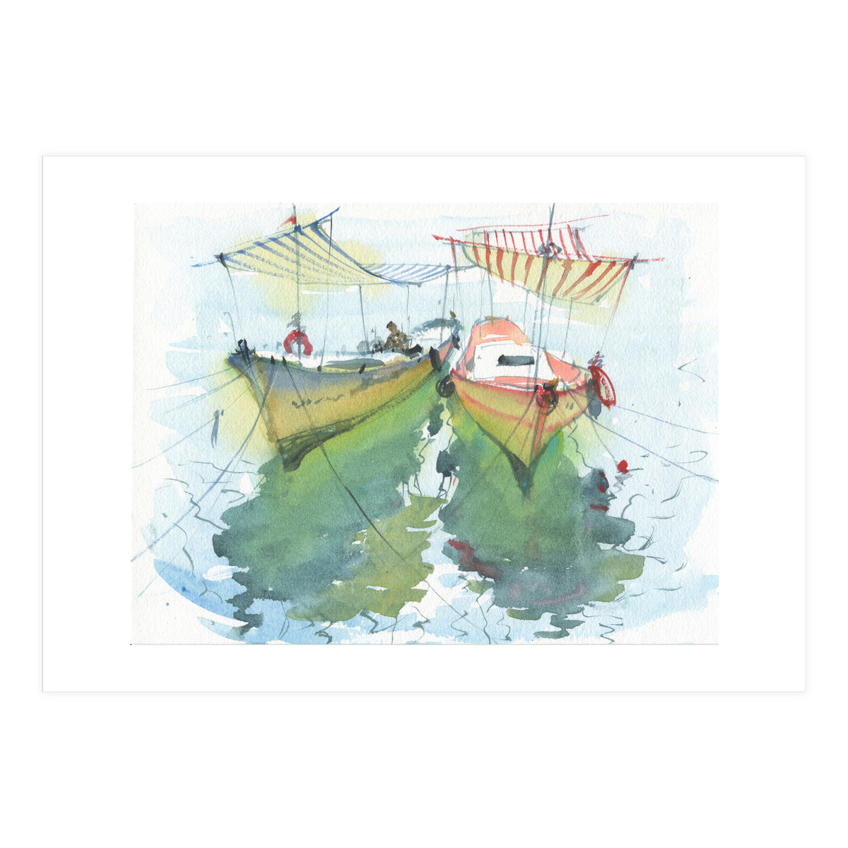Pleasure boats (Print Only)