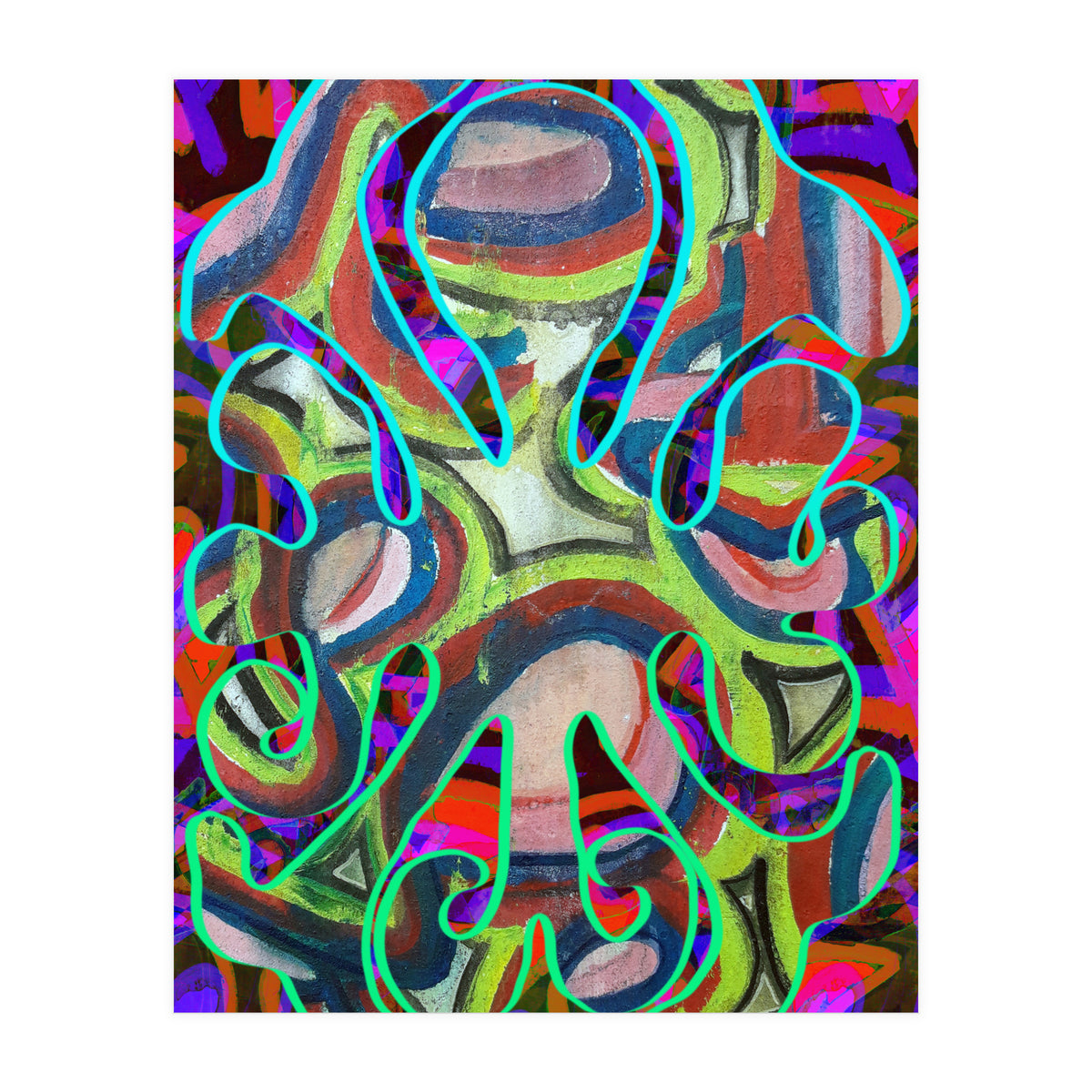 Pop Abstract 2023 Tapiz 55 (Print Only)