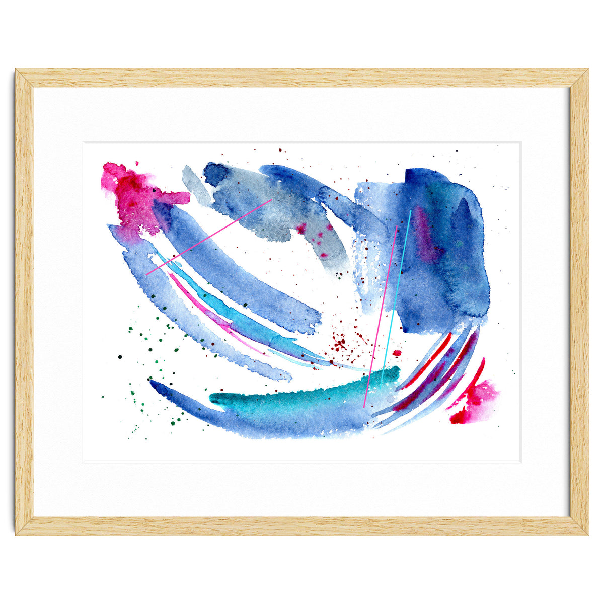 Happiness vibes || watercolor