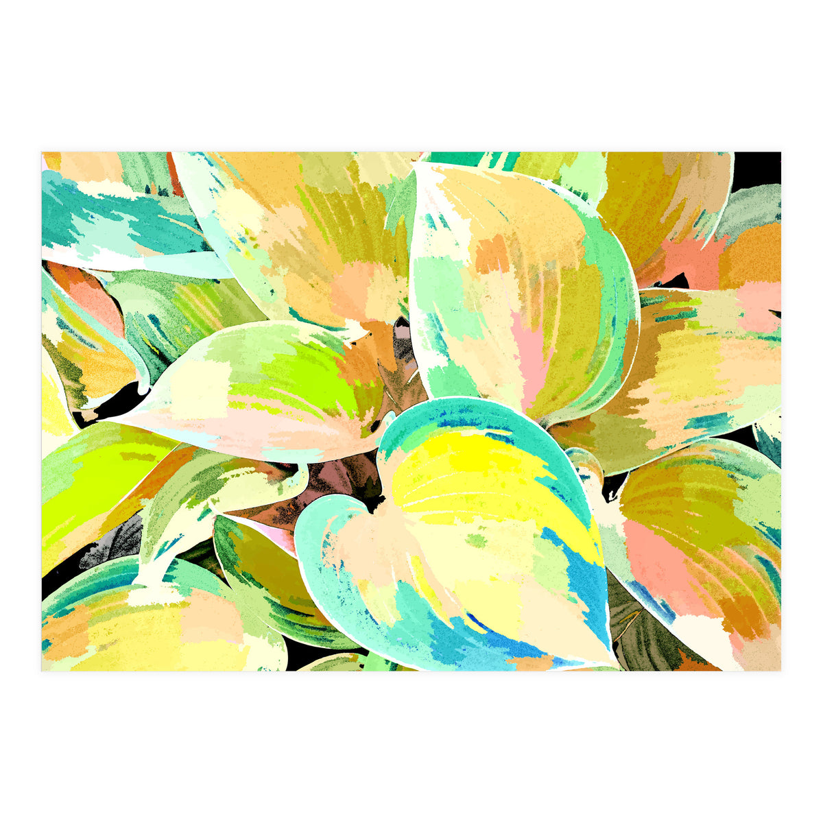 Tropical Leaves (Print Only)