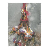 Garlic still life watercolor painting (Print Only) thumbnail