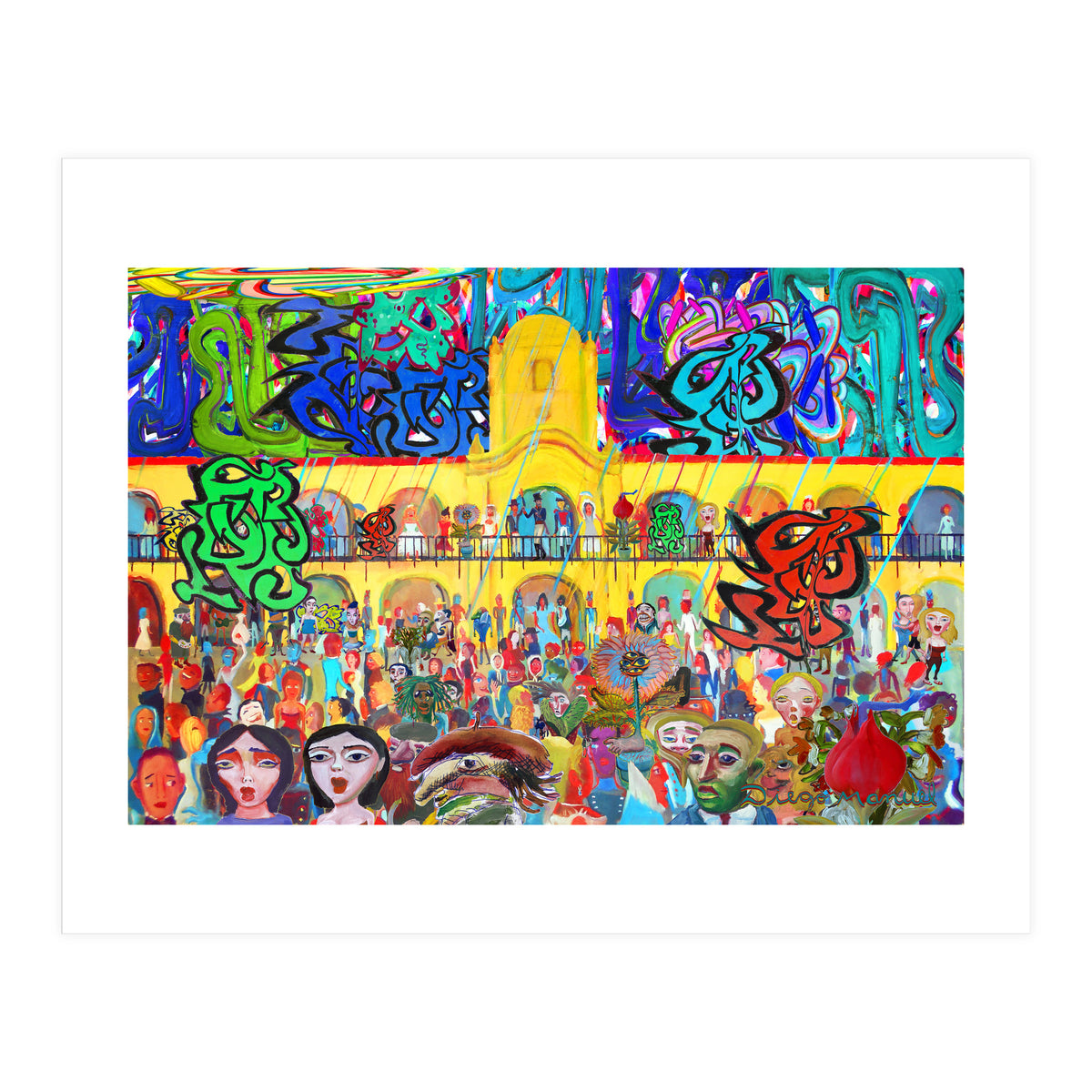 25 De Mayo Pop Digital 17 (Print Only)