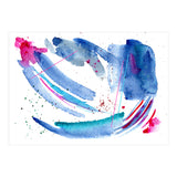 Happiness vibes || watercolor (Print Only) thumbnail