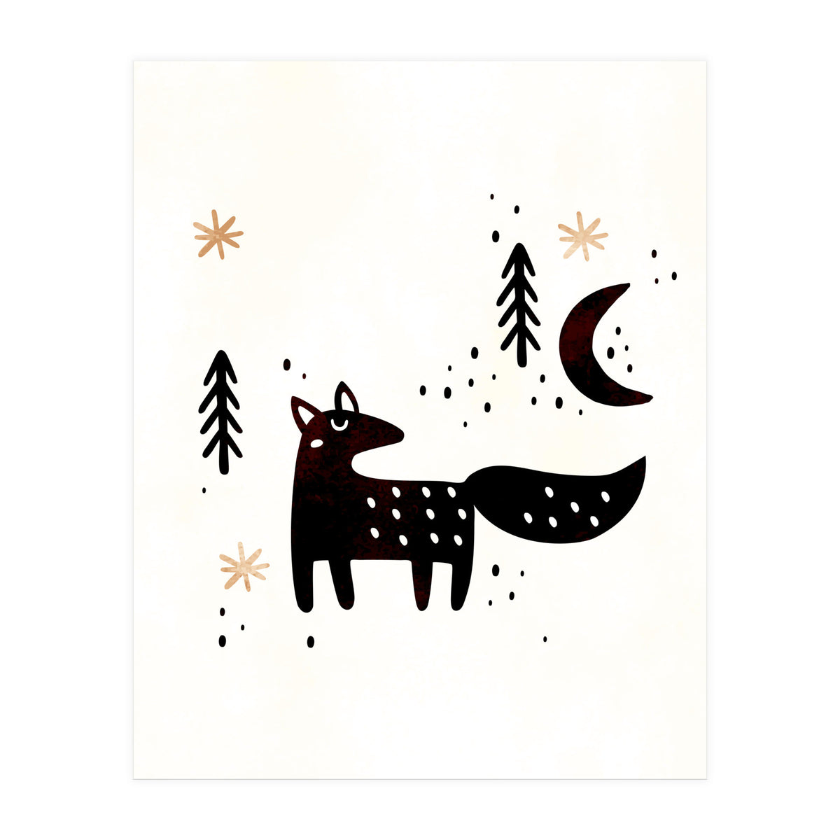 Little Winter Fox (Print Only)