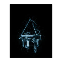 Grand piano (Print Only)