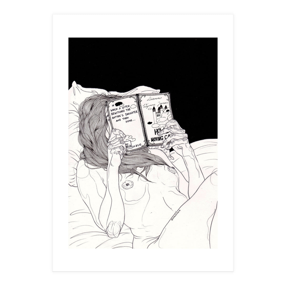 Book Lover IV (Print Only)