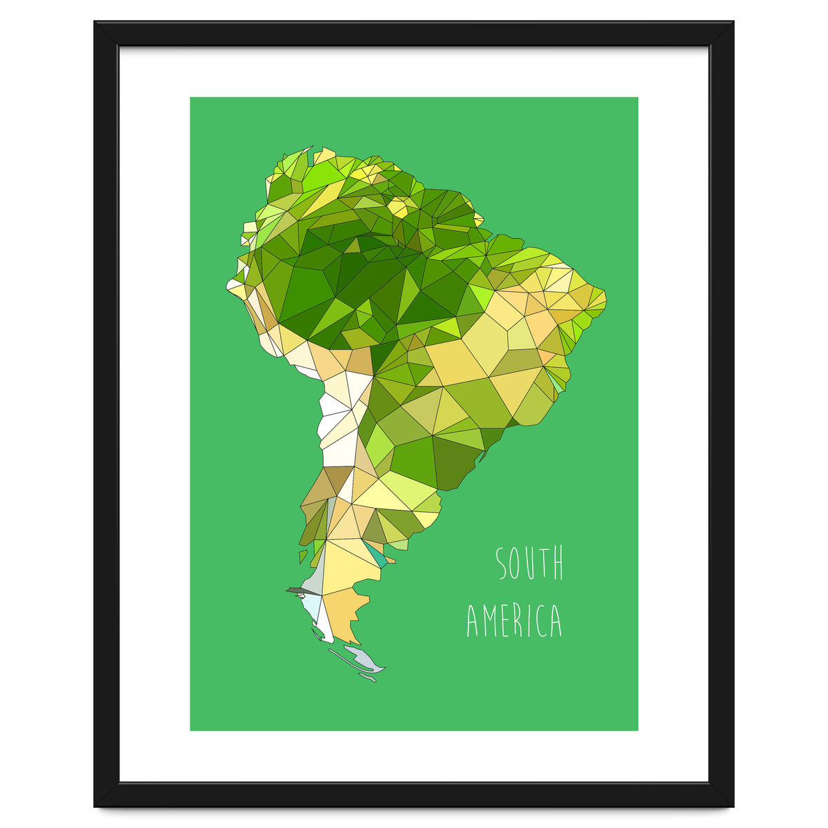 SOUTH AMERICA – Green