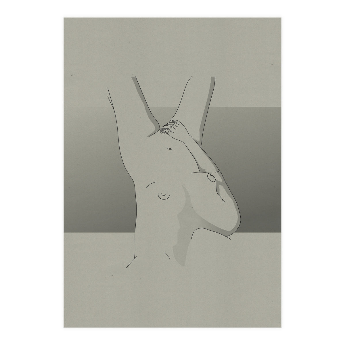 Reclined Nude II (Print Only)